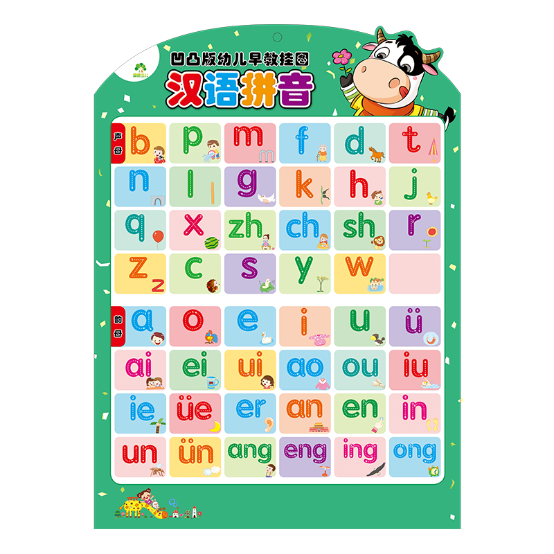 凹凸版幼儿早教挂图